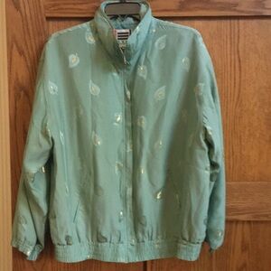 Vintage EVR Silk Bomber Jacket size Medium